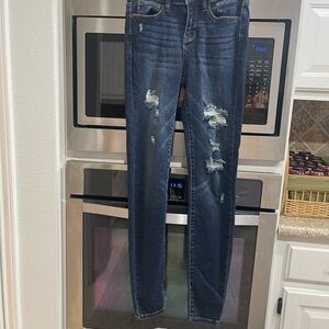 Judy Blue skinny fit Distressed Blue Jeans for Women